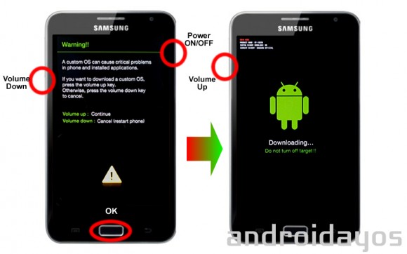 Galaxy Note SHV-E160K Android 4.1.2 Jelly Bean